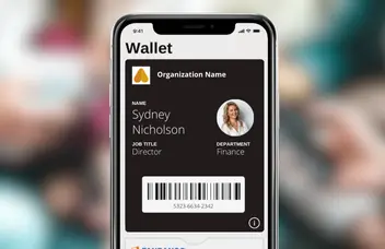 Membership card screenshot example