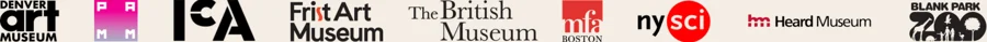 Museum and cultural organization logos